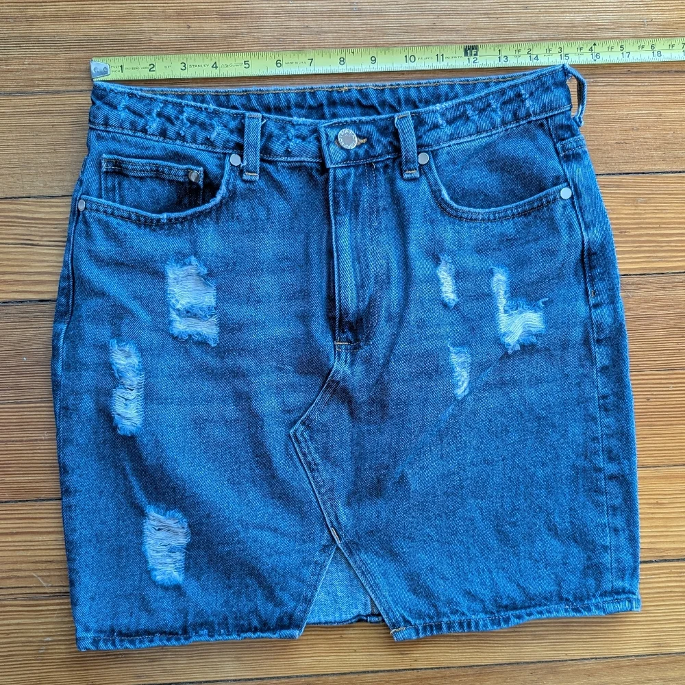 H&M Denim Mini Skirt